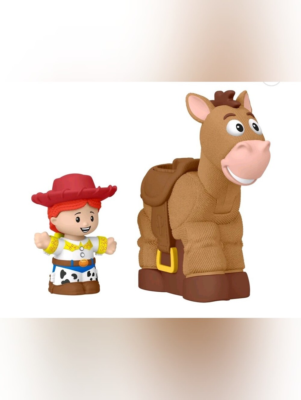 Fisher-Price Little People Disney Pixar Toy Story Bobbin’ Bullseye & Jessie, Tod